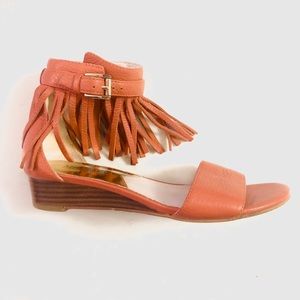 MICHAEL Michael Kors Orange Fringed Sandals